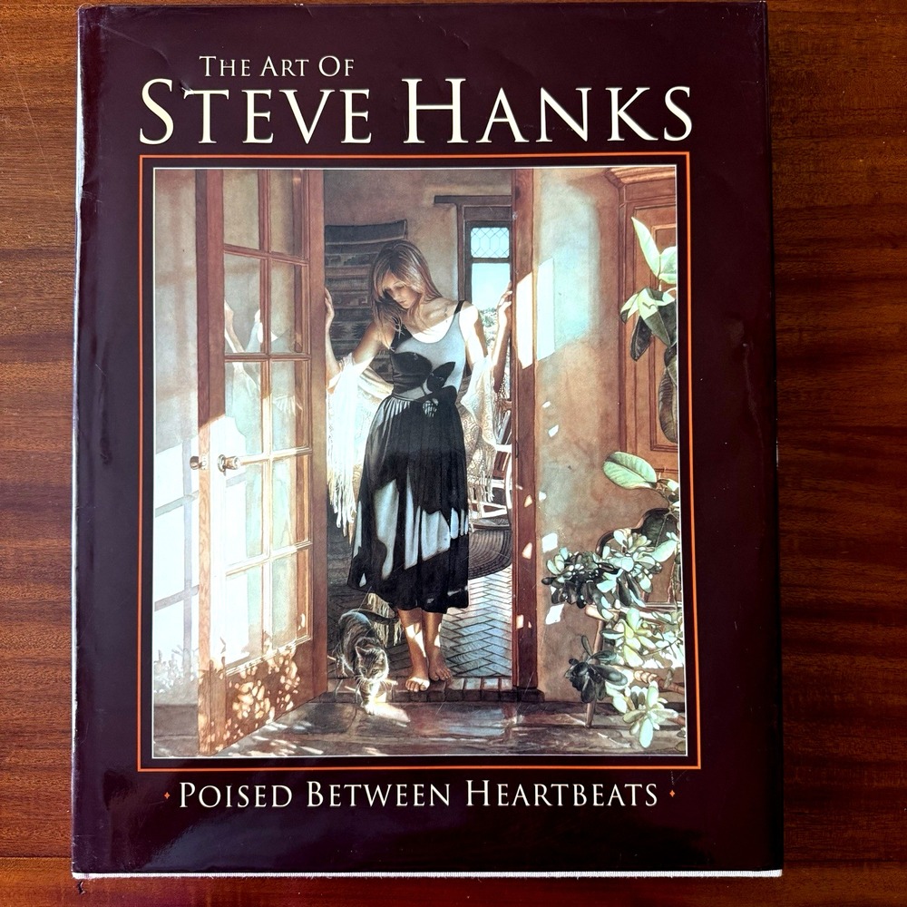 The Art of Steve Hanks Poised Between Heartbeats Hardcover 2000 Watercolor Art